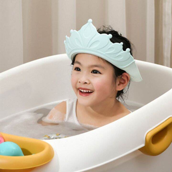 DIVERT Safety Practical Water Blocking Shampoo Cap Cartoon Waterproof