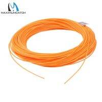 [HUYE Outdoor Store] Maximumcatch Running Fly Line 0.7มม. 0.9มม. ตกปลาสีส้มและสีเหลือง