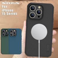 Nillkin for iPhone 15 Pro Max / 15 Pro / 15 Plus / 15 Case Frosted Pro Magnetic Adapt Magsafe Matte full Back Cover
