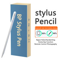 ปากกาไอแพด Air(4 Gen) Pro12.9 วางมือ+แรเงาได้ stylus pen สำหรับ pencil Air(5 Gen) Pro11 มีแม่เหล็กแปะชาร์จได้ ดูแบตเตอรี่ได้ สินค้ามีรับประกัน