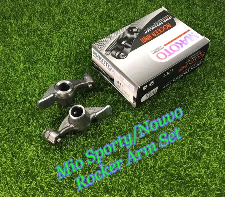 Mio Sporty Rocker Arm Set " Makoto Silver" Lazada PH