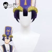 HSIU demon Priest Leonardo wig Anime Sleepy Princess in the Demon Castle Princess Cosplay+Free wig cap