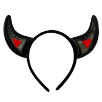 [COD] ghost festival dress up party childrens show devil red headband cartoon little hairpin