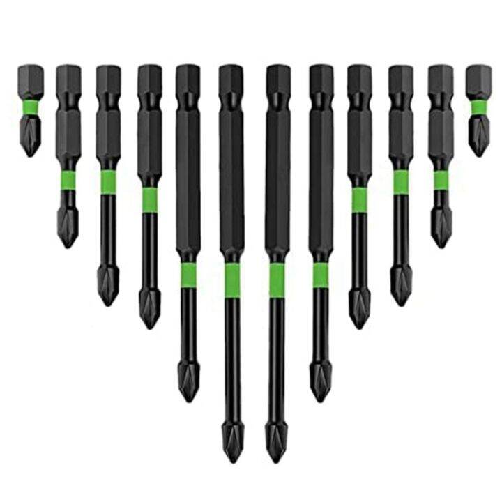 2023New Screwdriver Bit Set, 12Pcs S2 Driver Drilling Work Set, Strong