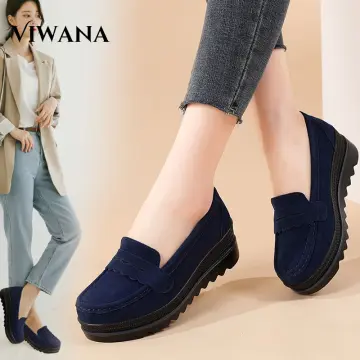 Womens on sale flat wedges