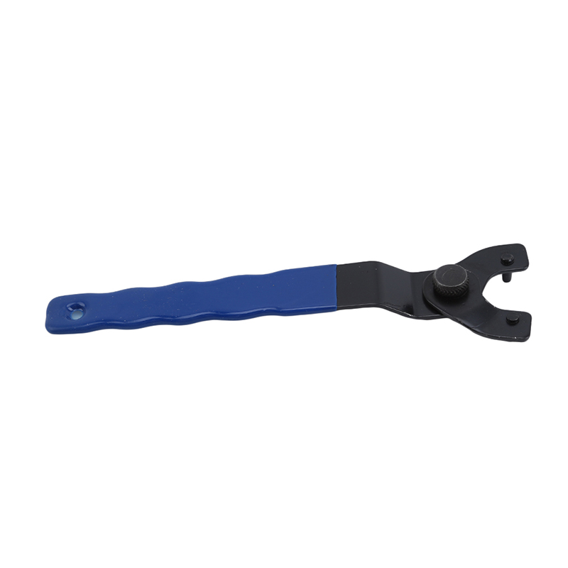 Adjustable Pin Spanner Plastic Handle Angle Grinder Key Pin Wrench Home Wrenches Spanner Repair Tool 8-50mm Blue & Black 