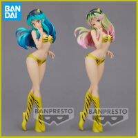 ของเล่นตุ๊กตาขยับแขนขาได้พีวีซีแวววาวแบบดั้งเดิมสำหรับเด็ก Bandai ตุ๊กตา Banpresto โมเดล Urusei Yatsura Lum