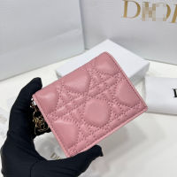 （High end bags）2023D new womens wallet leather short wallet zero walletBox packaging