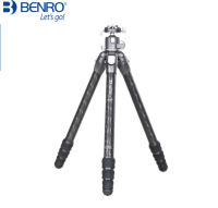 Benro TR328C TR328CK ขาตั้งกล้องคาร์บอนไฟเบอร์เต่ากล้องยืน G40 Ballhead 4ส่วนโหลดสูงสุด18กก.กระเป๋า