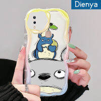 Dienya เคสสำหรับ VIVO Y85 V9 V9 Y85A โปร Z1i Z3x,เคสการ์ตูนน่ารักสีน้ำมันภาพวาดนางฟ้า Totoro กรอบโค้งใสเนื้อครีมใสฝาครอบป้องกันเคสมือถือ