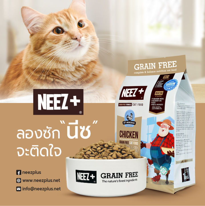 neez-neez-lite-อาหารแมว-ขนาด-1-kg-ถุงฟอย-อาหารแมวเกรดพรีเมี่ยม
