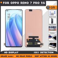 6.55 จอแอลซีดีต้นฉบับสำหรับ OPPO Reno7 Pro 5กรัม PFDM00 PFJM10จอแสดงผล Lcd Touch Screen Digitizer สมัชชาสำหรับ Reno 7 Pro จอแอลซีดี