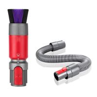 Vacuum Brush Attachment for Dyson V7 V8 V10 V11 V15, Soft Brush Cleaning Tool with Extension Hose