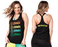 Zumba Smile Instructor Bubble Tank (เสื้อกล้ามออกกำลังกายซุมบ้า)