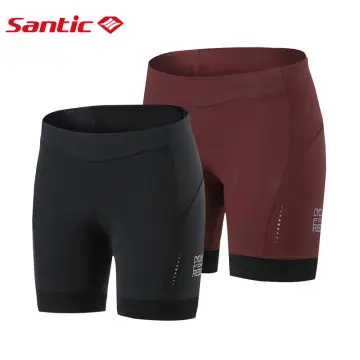 Santic Cycling Pants for Women Professional Exercise Bike 4D Padding  Reflective Tight Women Sport Wear Bike Pants Women Bicycle Tights K9LD021