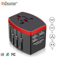 Rdxone Travel Adapter International Universal Power Adapter All-In-One พอร์ต USB C ทั่วโลก Wall Charger สำหรับ Ukeuauus