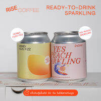 RISE COFFEE เครื่องดื่มกระป๋อง Sparkling พร้อมดื่ท