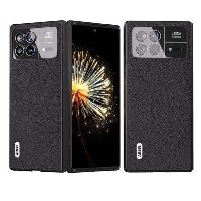 【5AceShop 】หนัง ABEEL + PC ผิวสัมผัสลิ้นจี่เคสสำหรับ Xiaomi โทรศัพท์คละแบบ3