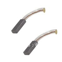 2pcs 6x10x30mm Spring and Wires Electric Grinder Motor Carbon Brushes Power Tool 15/64"x2/5"x1 1/16"for Dust Collector Cleaner Rotary Tool Parts Acces