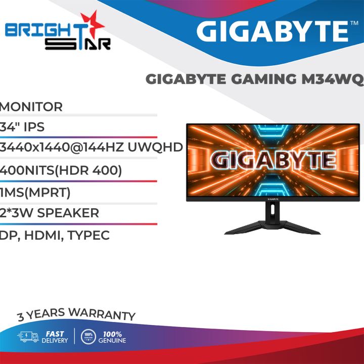 GIGABYTE GAMING M34WQ / 34