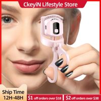 ▬♣► CkeyiN Electric Heated Eyelash Curler Fast Heating Long Lasting Lash Curler Silicone Eyelashes Clip Make Up Tool For Women