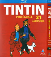 ?【READYSTOCK 】? French Adventure Suspense Cartoon Tintin Adventures 1080P Blu-Ray Bd Hd 7 Disc YY