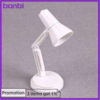 Banbi ของเล่นไฟอ่านหนังสือ Led ขนาดเล็กสำหรับ1/12โคมไฟตั้งโต๊ะอุปกรณ์ของเล่นบ้านตุ๊กตา