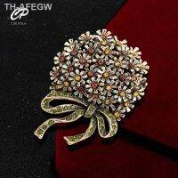 【hot】☏✓☎  Cor Rhinestone Bow Broche Alloy Personalidade Moda Pin Acessórios de vestuário