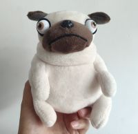 ✔♨∋ Picture book a pug named pig the Bago doll plush toy