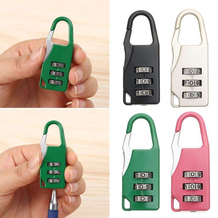 ALEXIS BAGS Code Antitheft Baggage Backpack 3 Digit Combination Lock