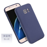 [COD] สำหรับ Samsung S7 เปลือกศัพท์ลูกอมสีทึบ A52018 แพคเกจเต็มเคลือบ tpu เคส C8 น้ำค้างแข็งเปลือกนุ่ม