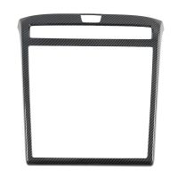 Car Carbon Fiber ABS Navigation Frame Decoration Cover Trim Stickers For Hyundai Tucson L Nx4 2021 2022