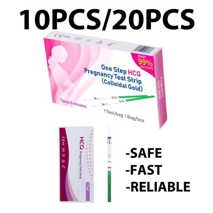 HCG Pregnancy Test Strip 10PCS Early Pregnancy Test Kit Original Fast
