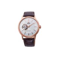 [ORIENT] ตะวันออก Bambino Bambino นาฬิกากลไกอัตโนมัติระบบอัตโนมัติญี่ปุ่นพร้อมการรับประกันของผู้ผลิตญี่ปุ่น RN-AG0004S หัวใจเปิดสีขาวของผู้ชาย