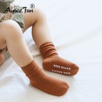 【hot】！ Toddler Kids Socks Newborn Baby Prewalker Terry Exquisite Cotton Thick Warm Infant Boy Skidproof 0-5T