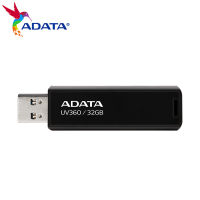 Original ADATA UV360 USB 3.2 Gen 1 Flash Drive 32GB 64GB 128GB 256GB Black Memory Stick USB Pendrive For Computer