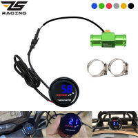 ZS Racing รถจักรยานยนต์ KOSO อุณหภูมิน้ำ Mini Meter 18Mm Sensor Water Temp Adapter สำหรับ Honda Yamaha Suzuki Racing