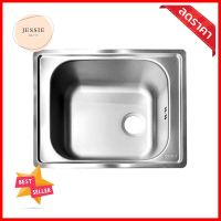 ซิงค์ฝัง 1หลุม FRANKE LNX 610-44 สีเงินBUILT-IN SINK FRANKE LNX 610-44 1B STAINLESS STEEL **ใครยังไม่ลอง ถือว่าพลาดมาก**