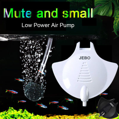 Super Silent Air Pump JEBO BlackWhite Nano Hang On Quiet mute With mini Air Tube Air Stone Aquarium Fish Water Plant Tank