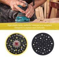 150mm 5/16 Thread 52 Hole Medium Density Random Orbital Sander Hook &amp; Loop Backing Pad Compatible with CEROS DEROS