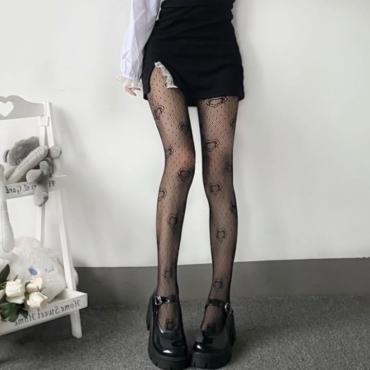 fashion-lolita-style-black-lace-stockings-gothic-punk-cool-tights-pantyhose