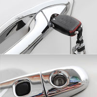 Car Accessories Exterior Door Chrome Handle Cover for Renault Clio IV 4 Lutecia 2012~2019 2015 2018 Protective Trim Set Stickers