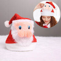 Plush Hat Adult Hat Festival Decoration Child Hat Christmas Xmas Santa Claus Hat Red Hat Merry Christmas