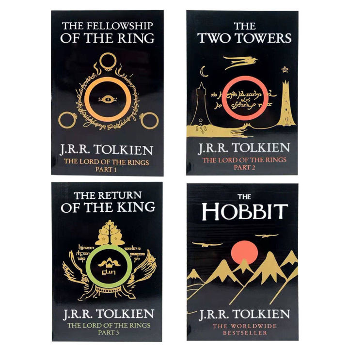 4books-setthe-fellowship-of-the-ring-เรื่องราวและความสนใจของฮอบบิท-นอกหลักสูตร-การอ่าน-หนังสือคลาสสิกต่างประเทศ-นวนิยายภ