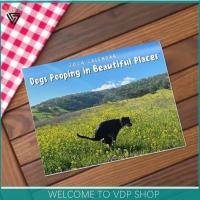2024 Calendar-Funny Dogs Pooping in Beautiful Places Wall Calendar