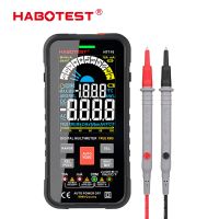 HABOTEST มัลติมิเตอร์แบบดิจิทัล HT116 9999ตัวนับอัตโนมัติ1000V 10A เครื่องวัดระยะ Ohm Hz ตัวเก็บประจุ True RMS Multitester อัจฉริยะ