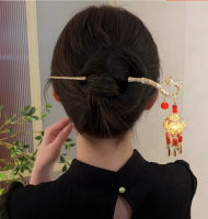 Luminous Lantern Hairpin Ancient Style Hairpin Step Shake Pan Hair Hanfu Hair Ornament for Chinese New Year Lighting High grade Alloy Hairpin Girl  90Q9