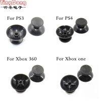 ออริจินัล2ชิ้นสีดำ Thumbsticks แบบอะนาล็อกธัมป์สติกสำหรับ4 PS3 Xbox One ไวเลสคอนโทรล