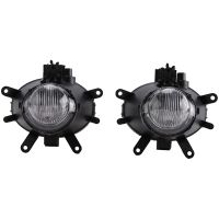 1Pair Car Front Bumper Fog Lights Assembly Driving Lamp Foglight 63176911007 for 3 Series E46 325I 330I 4DR 02-05