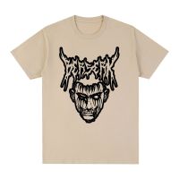 Berserk Vintage Tshirt Guts Skull Knight Japan Anime Manga Cotton Men T Shirt Tee Tshirt 100% cotton T-shirt